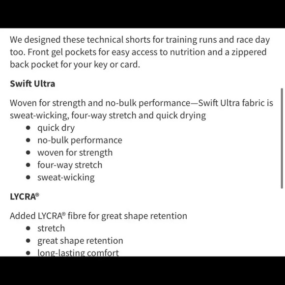 Lululemon Speed Shorts Sea Wheeze 2017 Counter Culture White and Black Size 6 - Picture 2 of 6